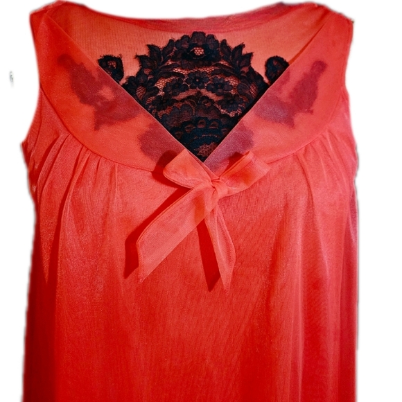 VINTAGE NIGHTIE, CHEMISE A LA 1960 - Picture 7 of 10